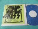 KISS LP Fried Alive  Blue Marble Vinyl First Kiss Records 1113