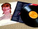 DAVID BOWIE – ALADDIN SANE – 1973 UK LP WITH INNER & ‘3T’ MATRIX – ORANGE RCA LA