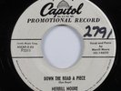 Inst. Rockabilly Tittyshaker 45 MERRILL MOORE Down The Road...CAPITOL promo HEAR