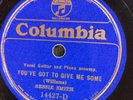 Columbia 14427D Bessie Smith YOU GOT TO GIVE ME SOME  E- 78 rpm 1929 BLUES