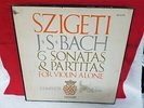 JOSEPH SZIGETI J. S. BACH SOLO VIOLIN SONATAS PARTITAS VANGUARD BG 627-629 3LP
