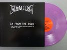 METALLICA “In From The Cold” Colored LP EXCELLENT ???? RARE LIVE Winnipeg 12/13/86