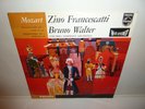 LP ZINO FRANCESCATTI B. WALTER - Mozart Violin Concerto No.3 & 4 . STEREO . RARE