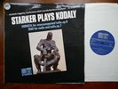 Saga 3587 Kodaly Sonata for Solo Cello Janos Starker stereo Ex+