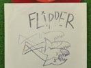 FLIPPER 7“ Sex Bomb 1981 RED VINYL first pressing in orig HAND MADE sleeve PUNK