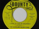Funk Gospel 45 - Cleveland Golden Echos - I Used To Live On Broadway - Bounty