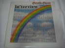 GENTLE GIANT-Interview JAPAN 1st.Press Yes Genesis Rush King Crimson PFM Banco