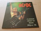 AC/DC - a lesson  about to rock - LP - black  vinyl