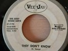 The 5 Royales - They Don't Know - Vee Jay Records 412 White Promo