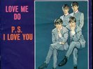 THE BEATLES Love Me Do on Tollie 45 With Picture Sleeve