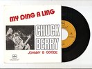 CHUCK BERRY My Ding A Ling Johnny B Goode 7/45 [near mint] PORTUGAL RARE SLEEVE