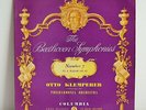 SAX 2415 BLUE/SILVER ED1 COLUMBIA UK LP BEETHOVEN Symphony No 7 KLEMPERER