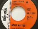 FUNK REGGAE Jackie Mittoo RIGHT TRACK Summus 45 rare Canadian EX