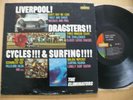 THE ELIMINATORS- LIVERPOOL DRAGSTERS CYCLES & SURFING 1964 MONO SURF HOT ROD LP