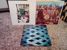 THE WHO TOMMY LED ZEPPELIN PRESENCE BEATLES SGT. PEPPER ORIGINAL RECORD LP LOT