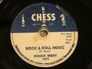 ROCK & ROLL CHUCK BERRY ROCK & ROLL MUSIC CHESS 1671 78RPM  Hear