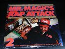 2xLPs MR. MAGIC'S RAP ATTACK Vol. 2 Profile MINT Run-DMC ERIC B RAKIM DANA DANE