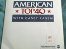 American Top 40 w/Casey Kasem 4xLP radio show 5/25/85 program notes not present