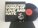 LEONARD COHEN - SONGS OF LOVE AND HATE - COLUMBIA RECORDS STEREO FOLK ROCK LP