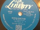 David Seville Witch Doctor/ Don't Whistle At Me Baby LIBERTY 78 RPM 1958