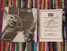 Motley crue Too Fast For Love Leathur Sealed with COA