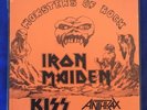 KISS 3 Box Lp  Monsters Of Rock Iron Maiden Anthrax Lp 33 Rare Vinily Bootleg