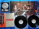KISS - DOUBLE PLATINUM, JAPAN LP WITH RARE POSTER, OBI, INSERT, AWARD