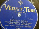 HOT JAZZ BERT LOWN Or VT 1920 BIG City Blues/Walking W Susie (solos-hot band) E-