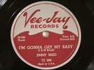 BLUES JIMMY REED I'm Gonna Get My Baby / Odds And Ends VJ 298 LATE 78