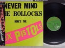 SEX PISTOLS NEVER MIND THE BOLLOCKS VIRGIN 25VB-1068 Japan OBI VINYL LP