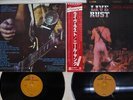 NEIL YOUNG LIVE RUST REPRISE P-5575R Japan OBI VINYL 2LP