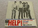 The Beatles Help 45 RPM EP Sweden Geos 234 Sleeve Only