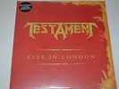 TESTAMENT - LIVE IN LONDON - 2 LPs LTD. EDITION COLOR VINYL NEW & SEALED