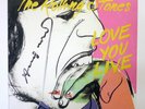 Poster Album cover “Love you Live” Rolling Stones signed by Andy Warhol 1977
