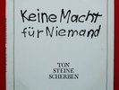 Ton Steine Scherben ?- Keine Macht Für Niemand / Rio Reiser KRAUTROCK