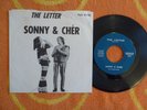 SONNY & CHER The Letter 45 rpm w/ PICTURE SLEEVE Vault 1965 (Caesar & Cleo)