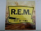 R.E.M. ?– Out Of Time LP, UK/Euro Original, Printed In Germany, Inner, NEAR MINT