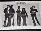 Santana Abraxas 1st Spain Press Gatefold Poster & CBS Promo Booklet 1970 S 64087