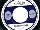 ROLLING STONES It's All Over Now MISPRINT Good Times Bad Times 45 VINYL Mistake