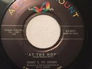 DANNY & THE JUNIORS, AT THE HOP, ABC#9871, ROCK & ROLL 45 RECORD, 1957