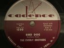 Cadence 1350 78rpm record The Everly brothers Devoted to you/Bird Dog (E-)