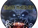 IRON MAIDEN ROCK IN RIO    LIMITED PICTURE DISC ROCK SUPER LIMITED COPY  LP