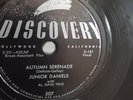 Junior Daniels - 78rpm single 10-inch – Discovery #507 Autumn Serenade