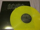 AC/DC Back In Black Yellow Vinyl Repress LP