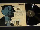 LESTER YOUNG The Pres-ident Plays w/ the Oscar Peterson Trio 1957 VERVE MGV-8144