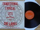 S836 SONGS MUSIC RHYTHMS SRI LANKA CEYLON TRADITIONAL TYPICAL RARE INDIA HMV LP