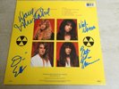 Megadeth - Rust in Peace - SIGNED Original Vinyl LP album 1990