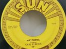 Carl Perkins   SUN 261   MATCHBOX   (GREAT ROCKABILLY 45) PLAYS VG++