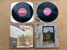 Led Zeppelin II & IV - UK 1st Press 1969 & Rare French 1st Press 1971. Plum/Red.