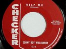 HEAR IT 60's Blues 45 rpm record Sonny Boy Williamson 